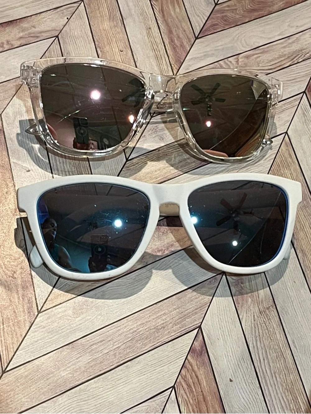 Mirrored Sunglasses lot GOODR +  clear Sunnies